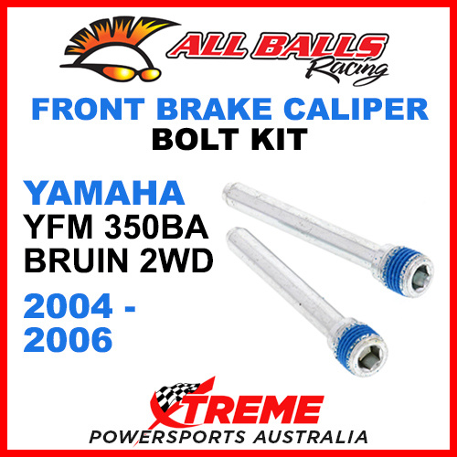 All Balls 18-7002 Yamaha YFM350BA Bruin 2WD 2004-06 Front Brake Caliper Bolt Kit