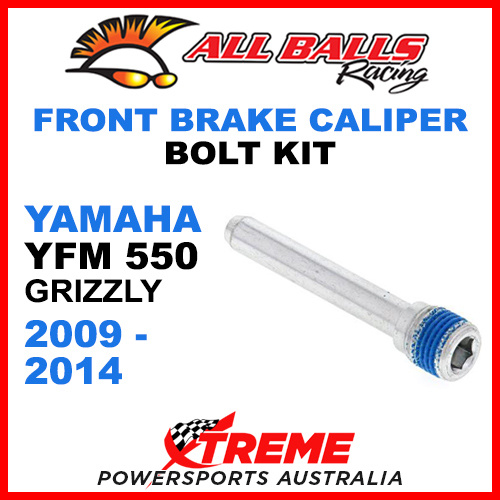 All Balls 18-7003 YFM 550 Grizzly 2009-2014 Front Brake Caliper Bolt Kit