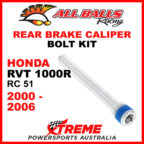 All Balls 18-7004 Honda RVT1000R RC51 2000-2006 Rear Brake Caliper Bolt Kit