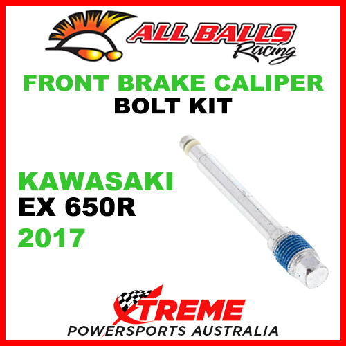 All Balls 18-7005 Kawasaki EX650R EX 650R 2017 Front Brake Caliper Bolt Kit