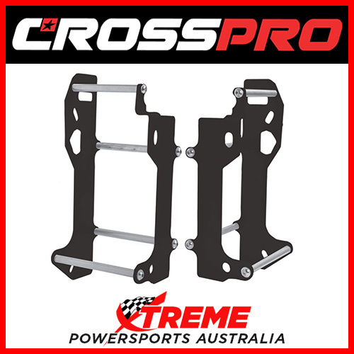 CrossPro Kawasaki KXF450 KX450F 2010-2011 Black Radiator Brace Protector