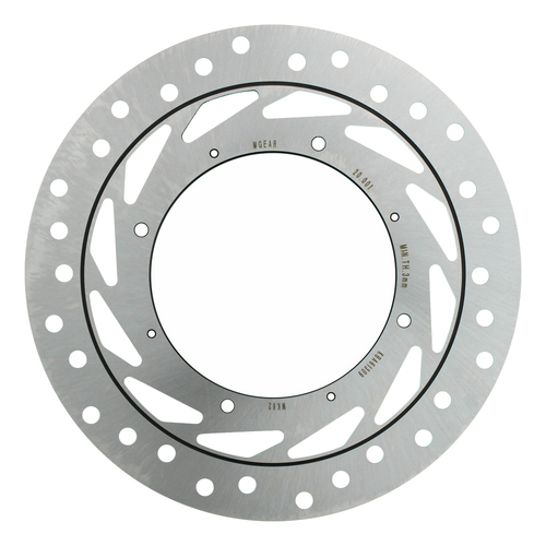 Front Right Solid Brake Disc for Honda CRM 250 R 1991-1993 Type-1