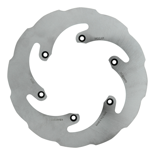 Non vented Wave Rear Brake Disc for BENELLI BX 450 Cross 2010-2011