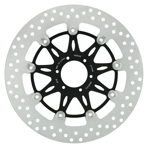 Front Left Brake Disc for HONDA CB 125 Twin 1981-1982  