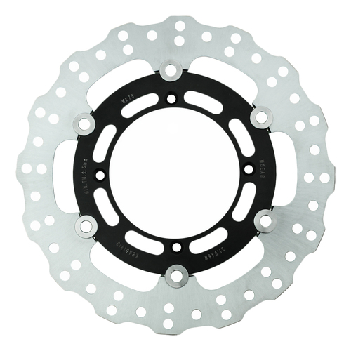 Black Wave Front Left Brake Disc for KAWASAKI KLX 250 R - KLX250D2 1994-1994 