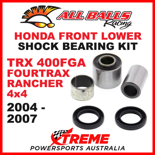 21-1008 HONDA ATV LOWER FRONT SHOCK BEARING KIT TRX400FGA RANCHER 4X4 2004-2007