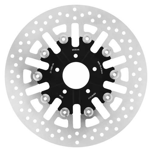 Front Left Brake Disc for HARLEY FXDC 1584 Super Glide Custom 2007-2013  