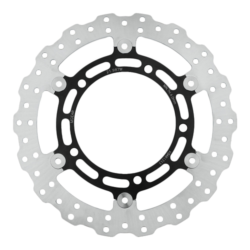 Wave Front Right Brake Disc for KAWASAKI KLE 250 (JP) 2017-2020 