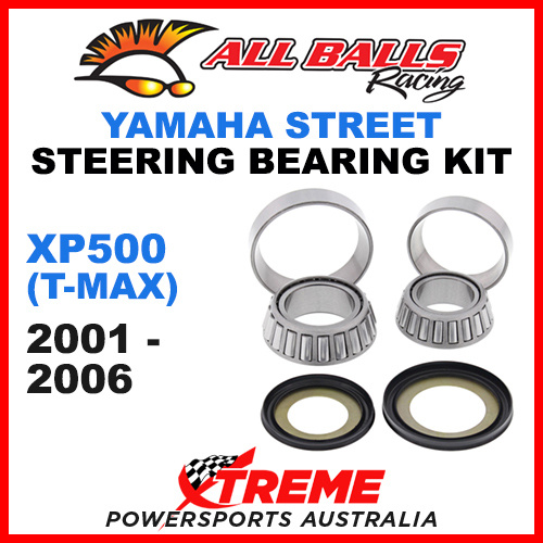 All Balls 22-1004 Yamaha XP500 T-MAX 2001-2006 Steering Head Stem Bearing Kit