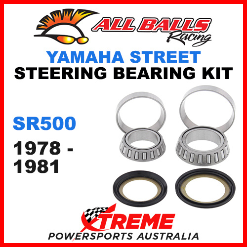 All Balls 22-1008 Yamaha SR500 SR 500 1978-1981 Steering Head Stem Bearing Kit