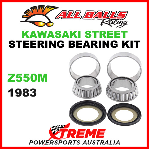 All Balls 22-1009 Kawasaki Z550M 1983 Steering Head Stem Bearing Kit