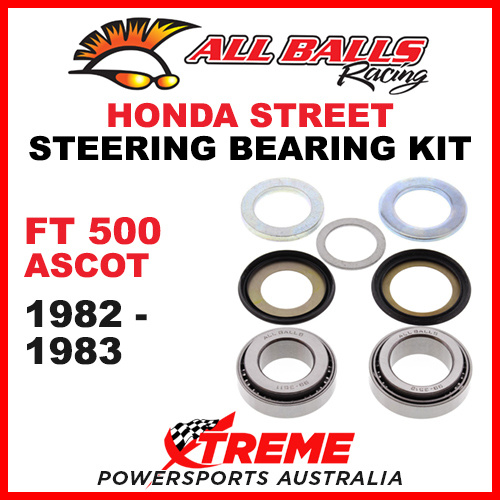 All Balls 22-1011 Honda FT500 Ascot 1982-1983 Steering Head Stem Bearing Kit