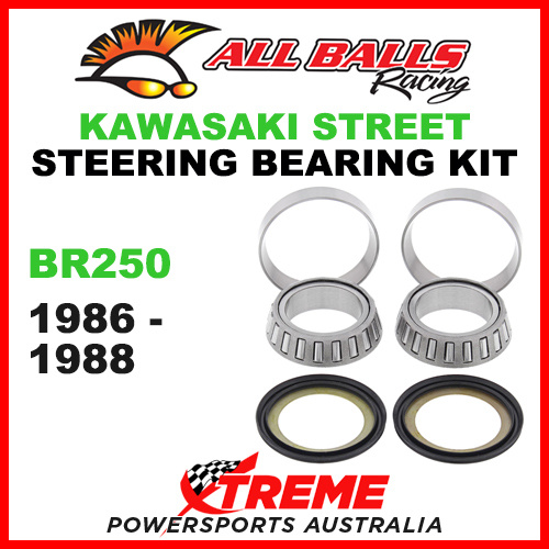 All Balls 22-1012 Kawasaki BR250 BR 250 1986-1988 Steering Head Stem Bearing Kit