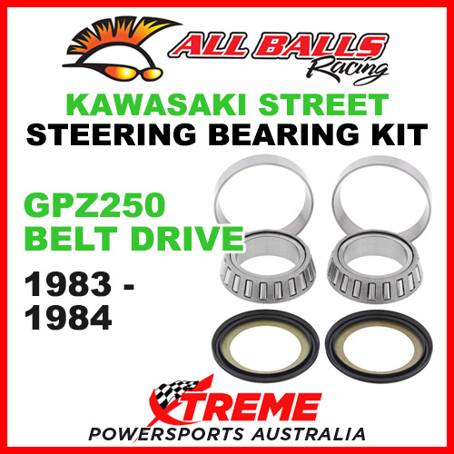 22-1012 Kawasaki GPZ250 Belt Drive 1983-1984 Steering Head Stem Bearing Kit