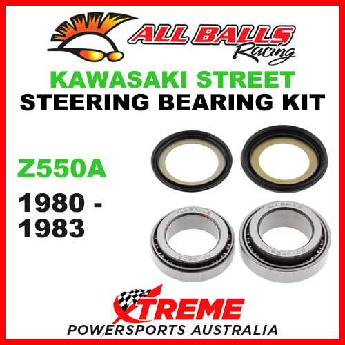 All Balls 22-1014 Kawasaki Z550A Z 550A 1980-1983 Steering Head Stem Bearing Kit