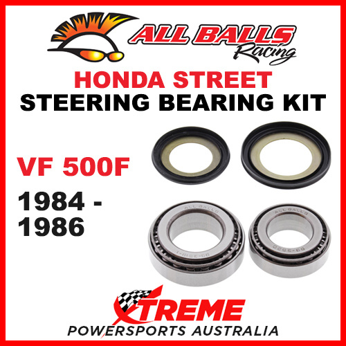 All Balls 22-1020 Honda VF500F VF 500F 1984-1986 Steering Head Stem Bearing Kit