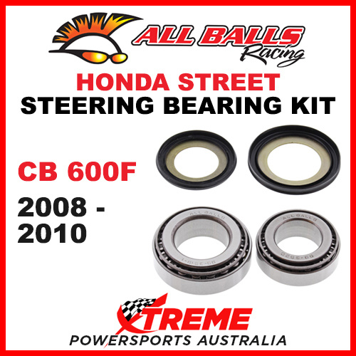 All Balls 22-1020 Honda CB600F CB 600F 2008-2010 Steering Head Stem Bearing Kit