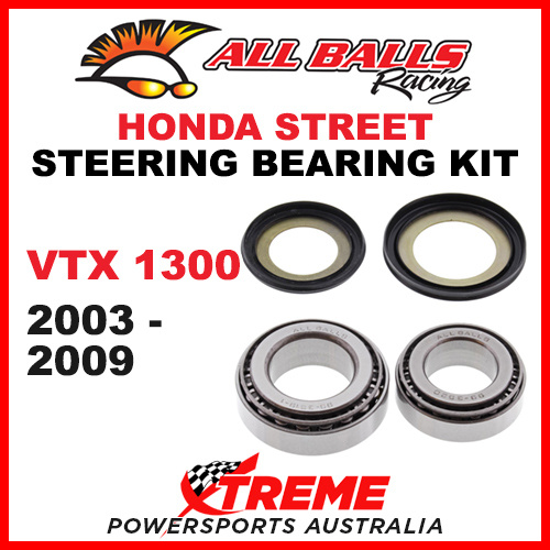 All Balls 22-1020 Honda VTX1300 VTX 1300 2003-09 Steering Head Stem Bearing Kit