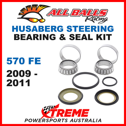 22-1026 Husaberg 570FE 570 FE 2009-2011 Steering Head Stem Bearing & Seal Kit