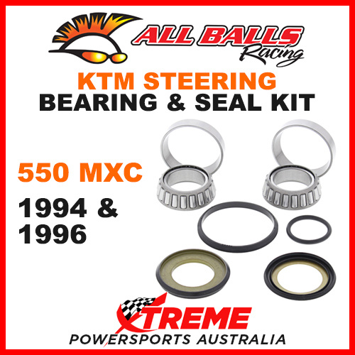 22-1026 KTM 550MXC 550 MXC 1994 & 1996 Steering Head Stem Bearing Kit MX