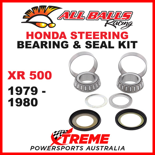 22-1029 Honda XR500 XR 500 1979-1980 Steering Head Stem Bearing & Seal Kit