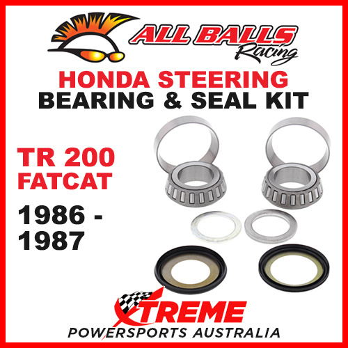 22-1029 Honda TR200 Fatcat 1986-1987 Steering Head Stem Bearing & Seal Kit