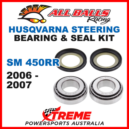 22-1032 Husqvarna SM450RR SM 450RR 2006-07 Steering Head Stem Bearing & Seal Kit