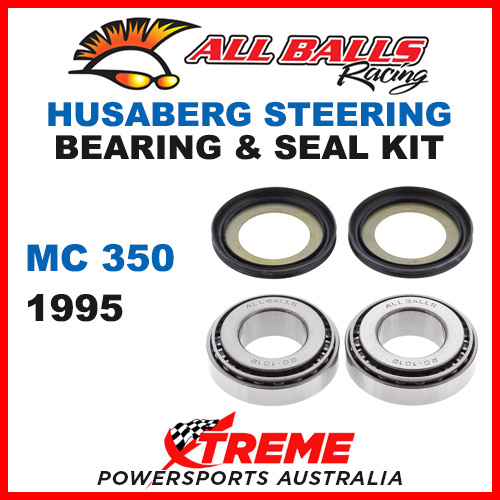 22-1032 Husaberg MC350 MC 350 1995 Steering Head Stem Bearing & Seal Kit