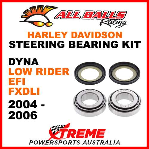 22-1032 HD Dyna Low Rider EFI FXDLI 2004-2006 Steering Head Stem Bearing Kit