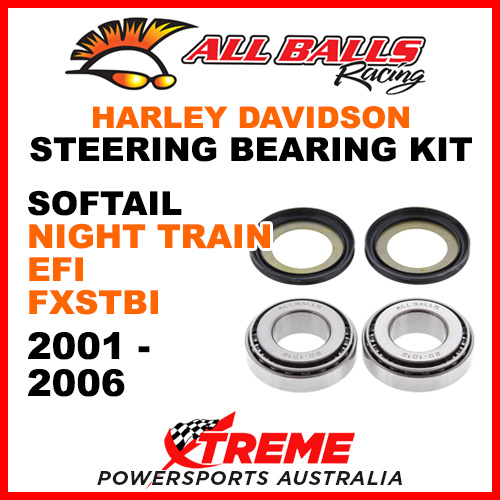 22-1032 HD Softail Night Train EFI FXSTBI 2001-2006 Head Stem Bearings