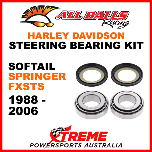 All Balls 22-1032 HD Softail Springer FXSTS 1988-2006 Head Stem Bearing Kit