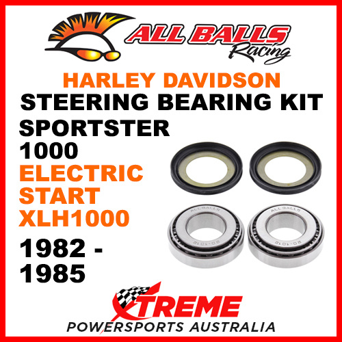 22-1032 HD Sportster 1000 Electric Start XLH1000 1982-1985 Head Stem Bearing Kit