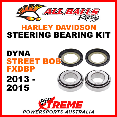 22-1032 HD Dyna Street Bob FXDBP 2013-2015 Steering Head Stem Bearing Kit