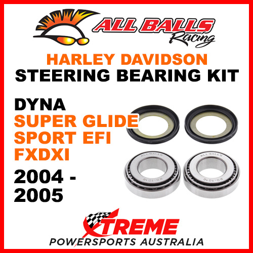 22-1032 HD Dyna Super Glide Sport EFI FXDXI 2004-05 Steering Head Stem Bearings