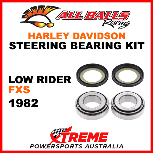 All Balls 22-1032 HD Low Rider FXS 1982 Steering Head Stem Bearing Kit