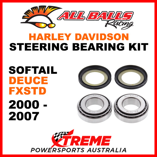 22-1032 HD Softail Deuce FXSTD 2000-2007 Steering Head Stem Bearing Kit