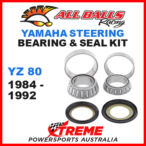 ALL BALLS 22-1033 STEERING HEAD STEM BEARING KIT YAMAHA YZ80 YZ 80 1984-1992