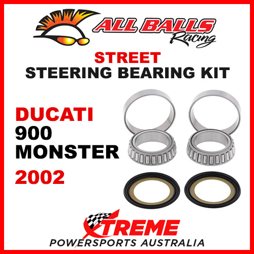 All Balls Ducati 900 Monster 2002 Steering Bearing Kit 22-1039