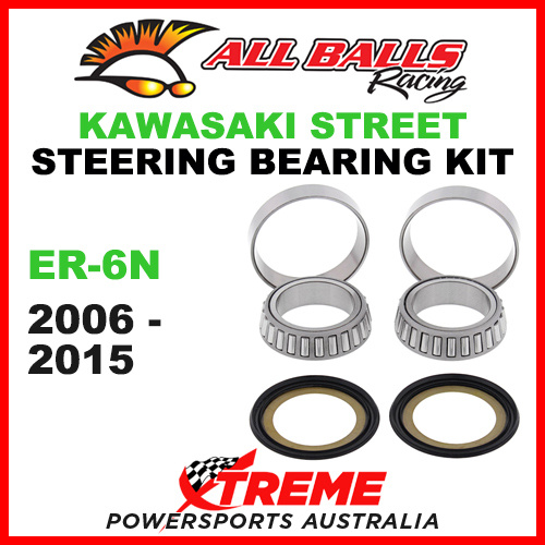 All Balls 22-1039 Kawasaki ER-6N 600cc 2006-2015 Steering Head Stem Bearing Kit