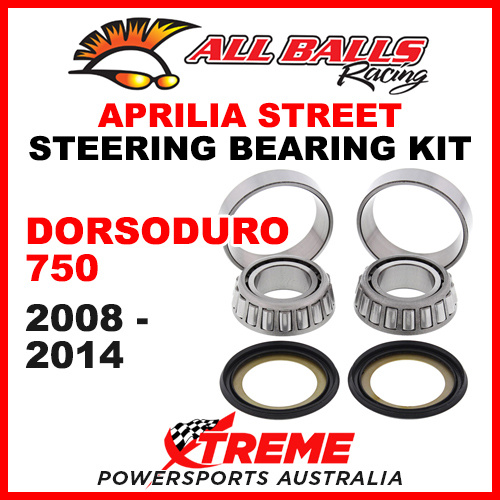 All Balls 22-1044 Aprilia Dosoduro 750 2008-2014 Steering Head Stem Bearing Kit