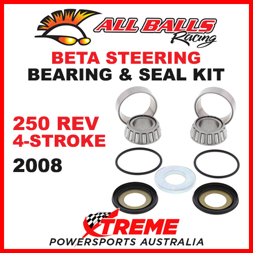 22-1047 Beta 250 REV 4T 2008 Steering Head Stem Bearing & Seal Kit