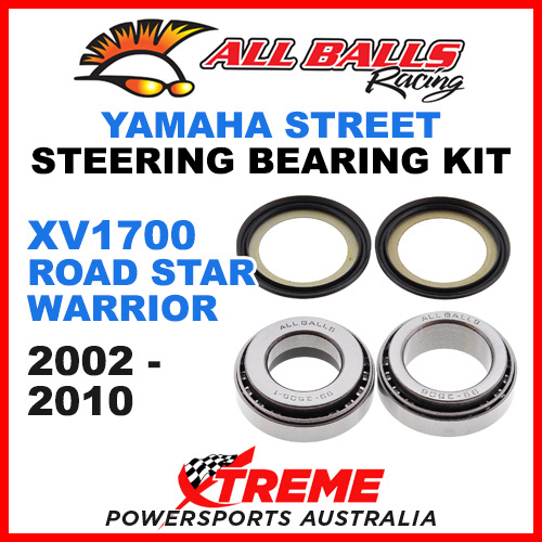 22-1050 Yamaha XV1700 Road Star Warrior 2002-2010 Steering Head Stem Bearing Kit