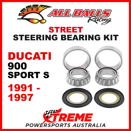 All Balls Ducati 900 Sport S 1991-1997 Steering Bearing Kit 22-1062