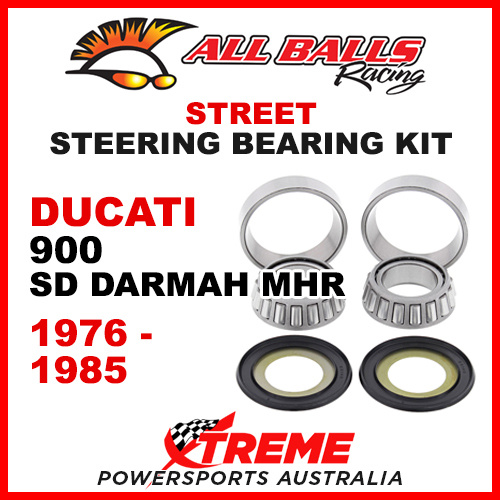 All Balls Ducati 900 SD Darmah MHR 1976-1985 Steering Bearing Kit 22-1062