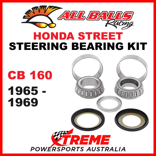 All Balls 22-1066 Honda CB160 1965-1969 Steering Head Stem Bearing Kit