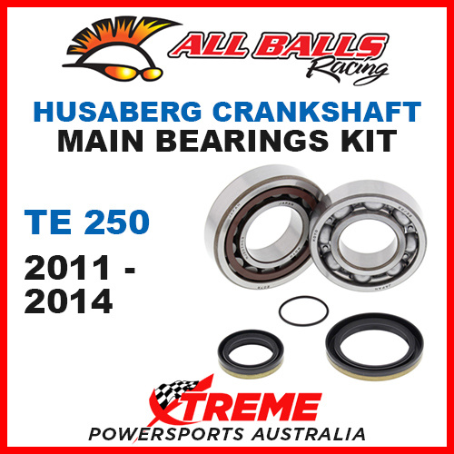 All Balls 24-1098 Husaberg TE250 TE 250 2011-2014 Crankshaft Main Bearings