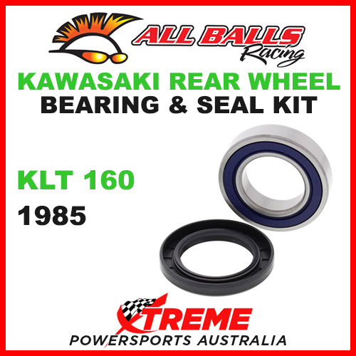 ALL BALLS 25-1118 ATV REAR WHEEL BEARING KIT KAWASAKI KLT160 KLT 160 1985