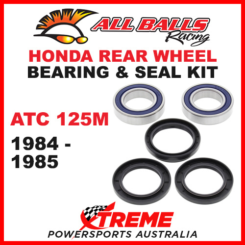 ALL BALLS 25-1122 REAR WHEEL BEARING KIT HONDA ATC125M ATC 125M 1984-1985