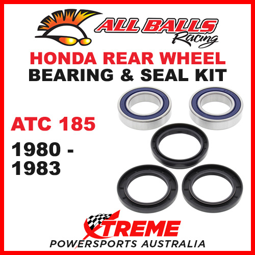 ALL BALLS 25-1122 REAR WHEEL BEARING KIT HONDA ATC185 ATC 185 1980-1983