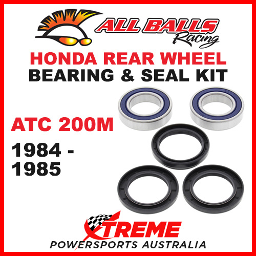 ALL BALLS 25-1122 REAR WHEEL BEARING KIT HONDA AATC200M 1984-1985